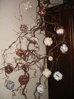 Fröbelstern Kugelrunder Sternenzauber Deko Weihnachten Advent Brandenburg - Strodehne Vorschau