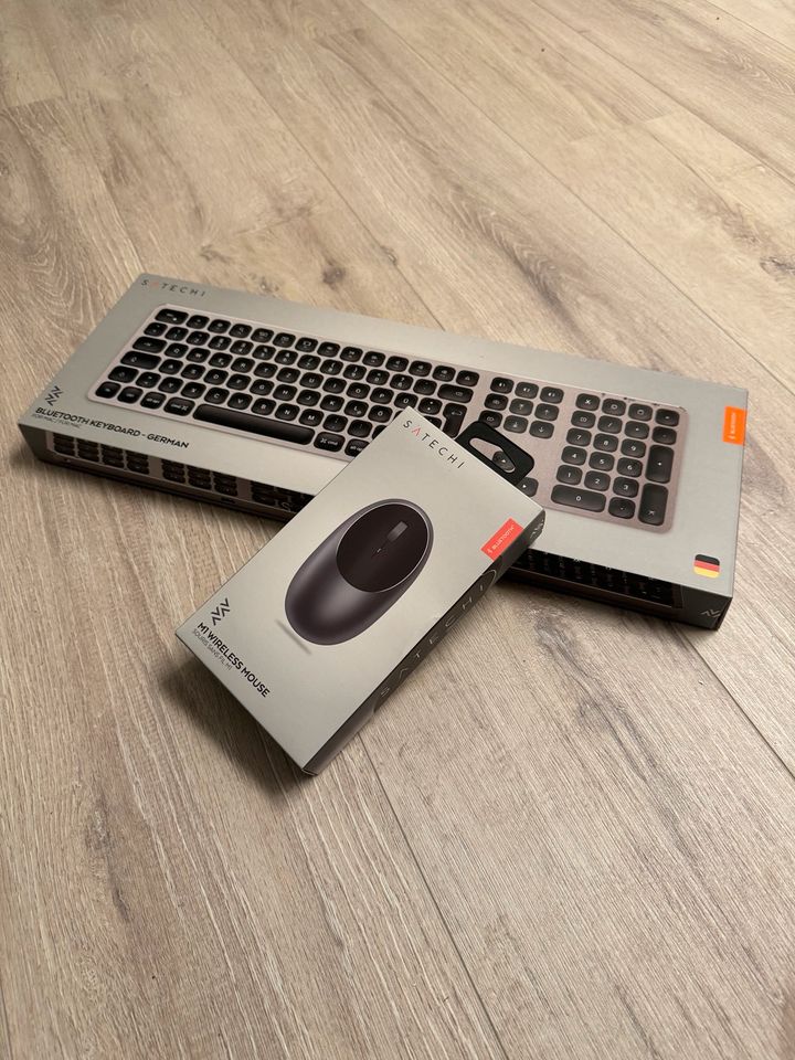 Satechi M1 Maus und Tastatur Aluminium Bluetooth Ziffernblock Mac in Dettum