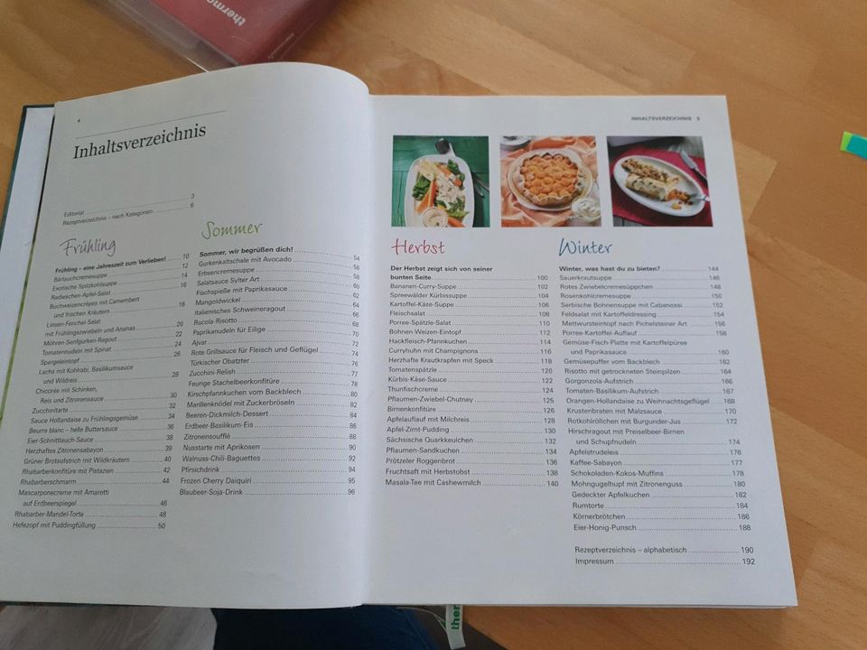 Kochen hat Saison Thermomix Kochbuch in Karlskron