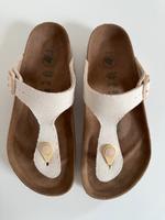 Birkenstock Gizeh Vegan Eggshell Gr.36 Bayern - Stadtbergen Vorschau