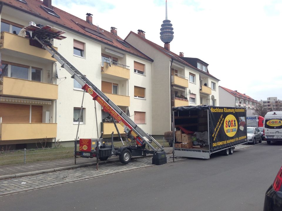 Wohnungsauflösung Nürnberg in Fürth