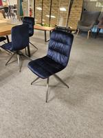 Stuhl Polsterstuhl blau Esszimmer Küche wohnen Möbel Polstermöbel Niedersachsen - Georgsmarienhütte Vorschau