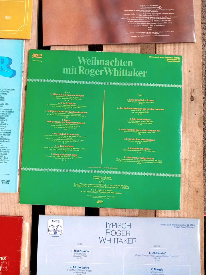 Roger Whittaker Schallplatten Vinyl Konvolut in Hesel