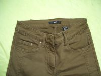 Hose Jeans H&M Gr. 34 braun Top lang Nordrhein-Westfalen - Recklinghausen Vorschau