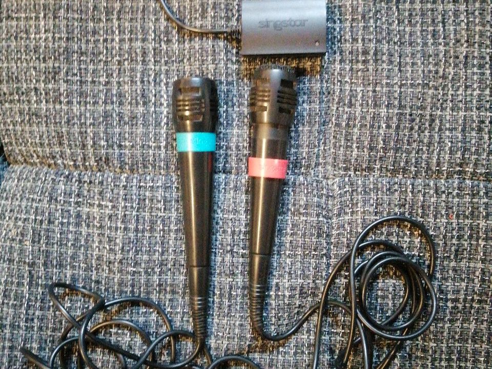 Singstar Microphone +Adapter für ps2 in Heilbronn