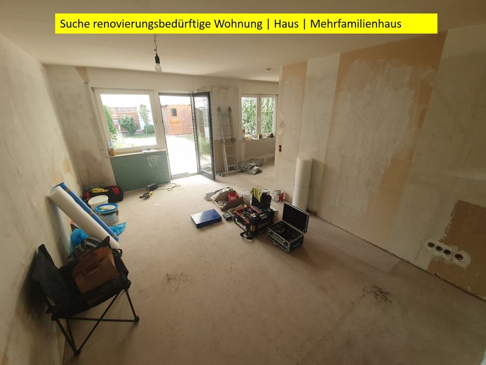 Suche renovierungsbedürftige(s) Wohnung | Haus | Mehrfamilienhaus in Bad Vilbel