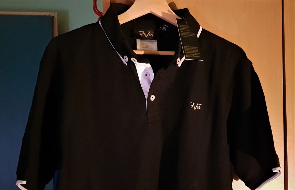 HERREN /19V69 POLOSHIRT GRÖẞE M FARBE SCHWARZ in Berlin