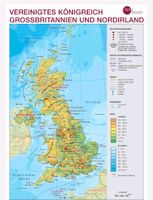 Wandkarte Großbritannien Commonwealth Physisch Politisch A2 Neu München - Bogenhausen Vorschau