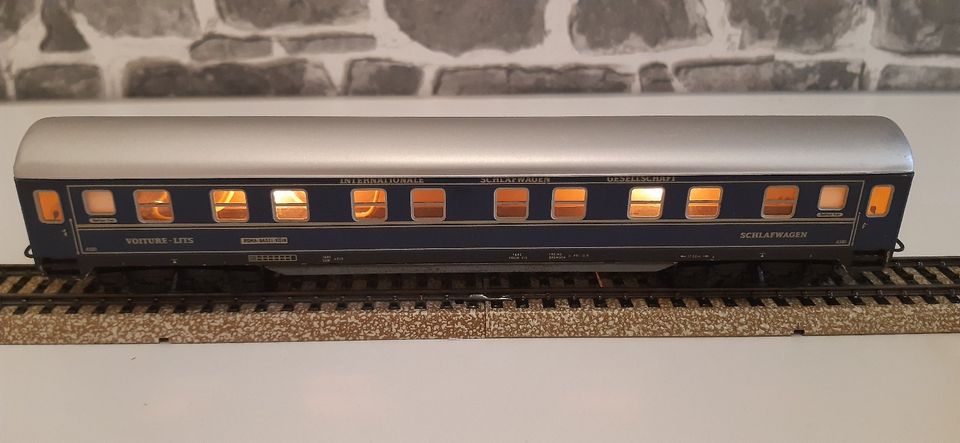 Märklin HO 4029 Schlafwagen mit Beleuchtung in Stolberg (Rhld)