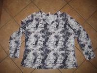 Shirt Gr 44/46 weiß blau gemustert Bayern - Bruckmühl Vorschau