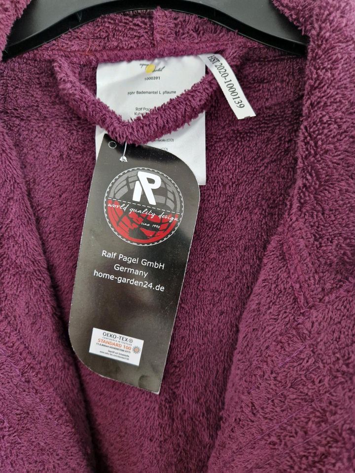 Bademantel Frottee Baumwolle von aqua-textil unisex in Wiesbaden