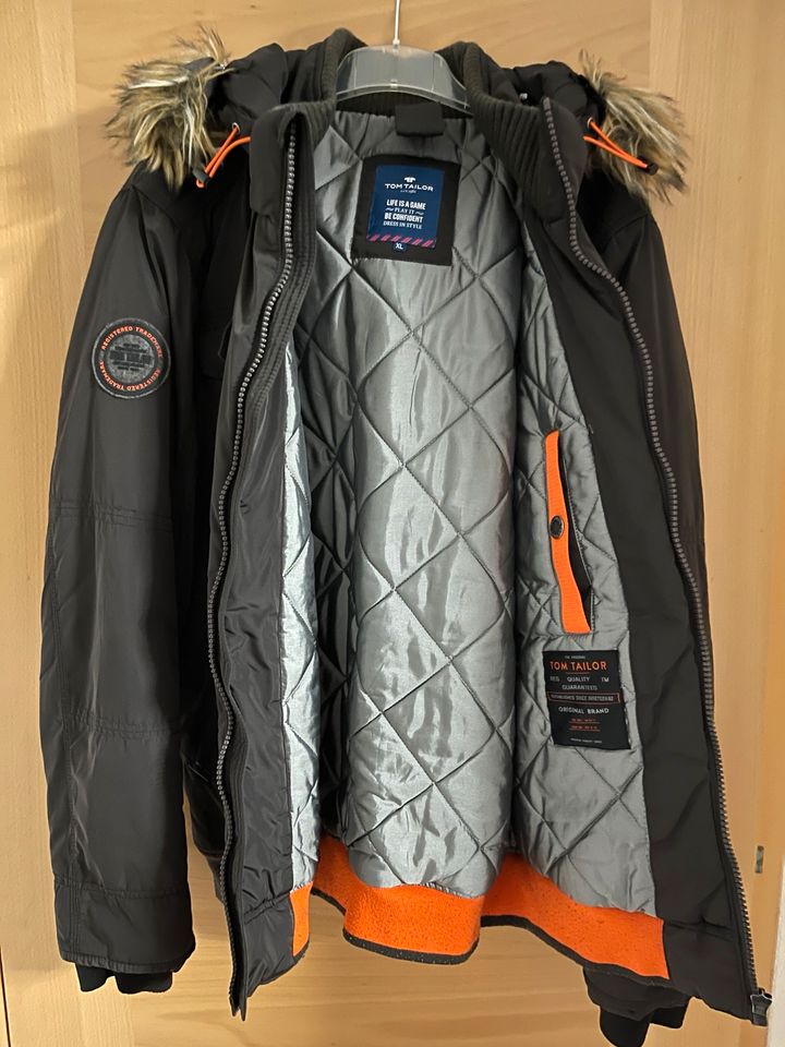 Tom Tailor Herren Parka - Braun - XL - Top Zustand in Dürrwangen