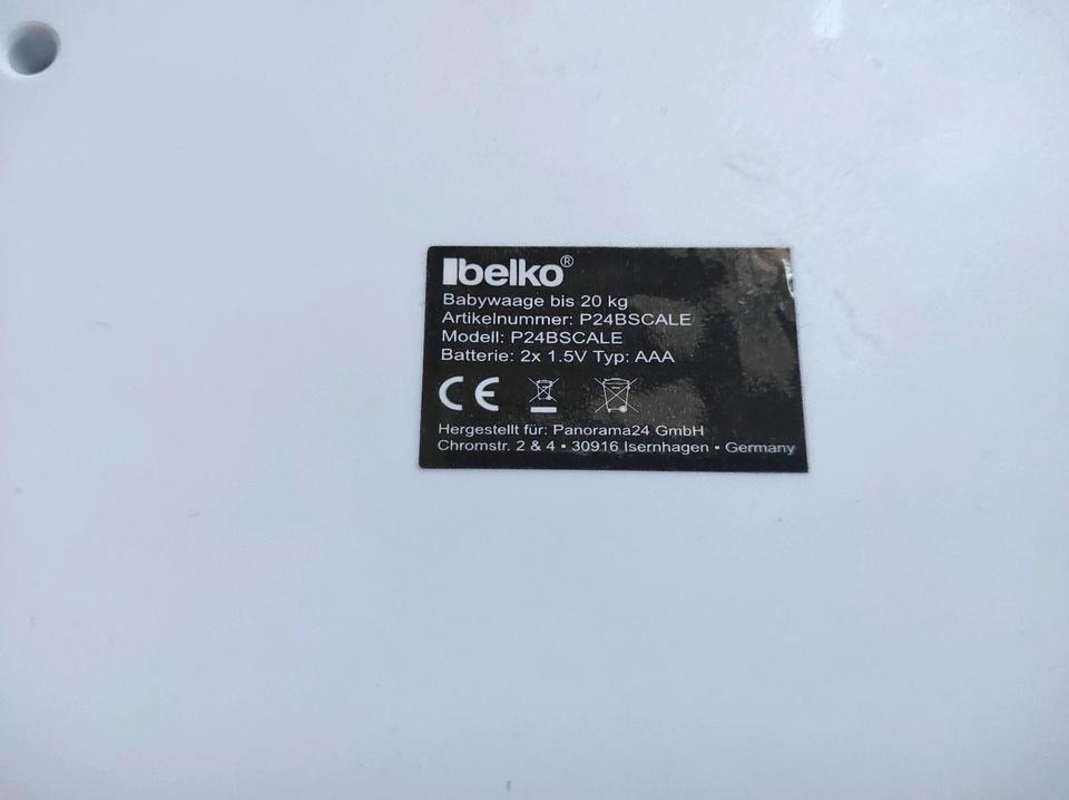 Belko Baby Waage Neugeborene Gewichtskontrolle P24BSCALE in Hausham