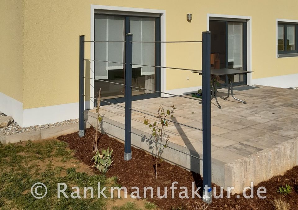 ☘️RANKMANUFAKTUR Design Rankhilfe Rankgerüst Kletterhilfe Rankgitter Spalier Rosenbogen Metall Holz Sichtschutz Garten Terasse Spalierobst Weinrebe Himbeeren Balkon Sichtschutzzaun Hochbeet Pergola ☘️ in Röthenbach