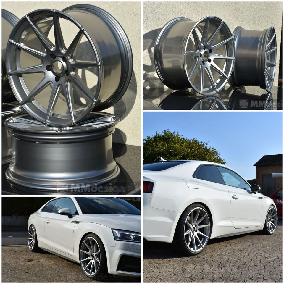 4 Felgen Deep Concave E1 10,5x20 5x112 Elegance Flow Forged TÜV in Lage