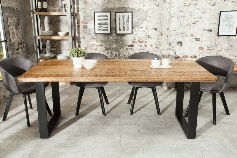 Esstisch Holz Vintage Massivholz Industrie Look 160cm 180cm 200cm in Chemnitz