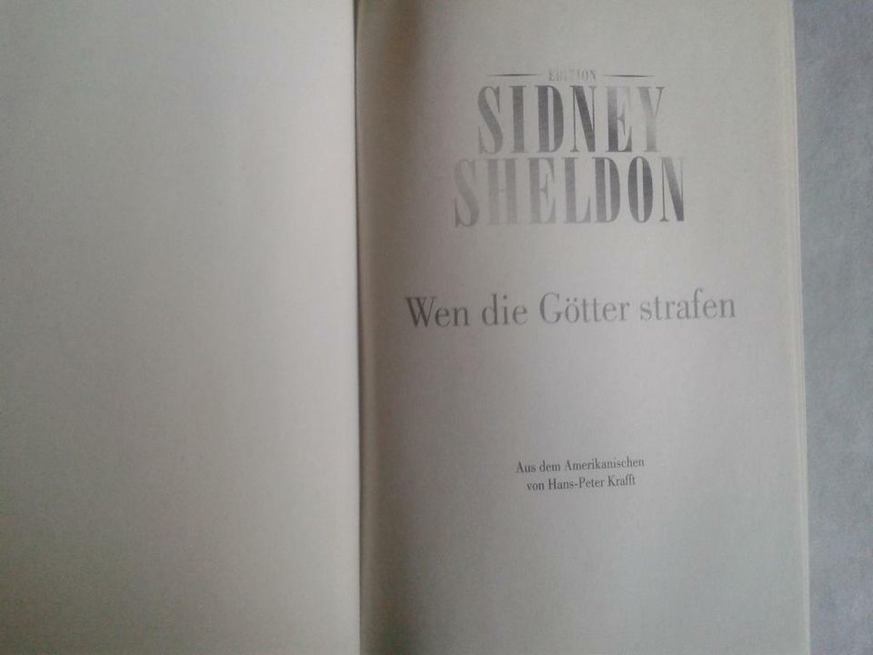 Wen die Götter strafen/Sidney Sheldon/(bitte Beschr.lesen!) in Bergneustadt
