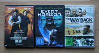 3 DVD`s, Event Horizon, Wild Wild West,The Way Back Sachsen-Anhalt - Thale Vorschau