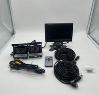 7“ LCD Monitor+2x Rückfahrkamera 10m 4Pin Einparkhilfe LKW/PKW Niedersachsen - Soltau Vorschau