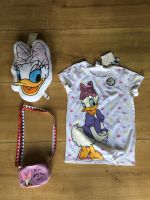 Neu 3er Set Disney Daisy Duck Tasche T-Shirt 134/140 C&A Tasche Nordrhein-Westfalen - Medebach Vorschau