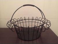 Metallkorb Shabby Vintage Rund 30 cm Landhaus Eisen Ostern Deko Nordrhein-Westfalen - Kamp-Lintfort Vorschau