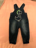 Latzhose mit Dino Größe 68 Jeans Brandenburg - Michendorf Vorschau