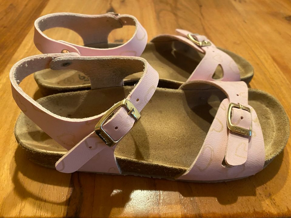 Billowy Leder Sandalen rosa 36 in Oberteuringen