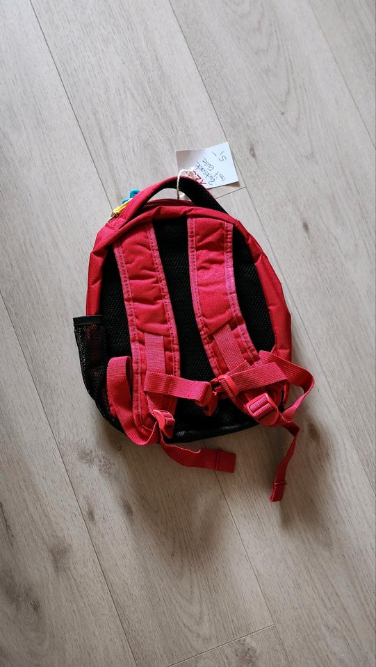 Kinderrucksack mit Eule rot Rucksack in Kesselsdorf