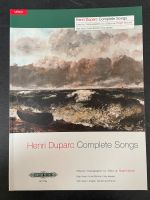 KLAVIER PIANO HENRI DUPARC NOTEN COMPLETE SONGS KLAVIERNOTEN Saarbrücken-Halberg - Schafbrücke Vorschau