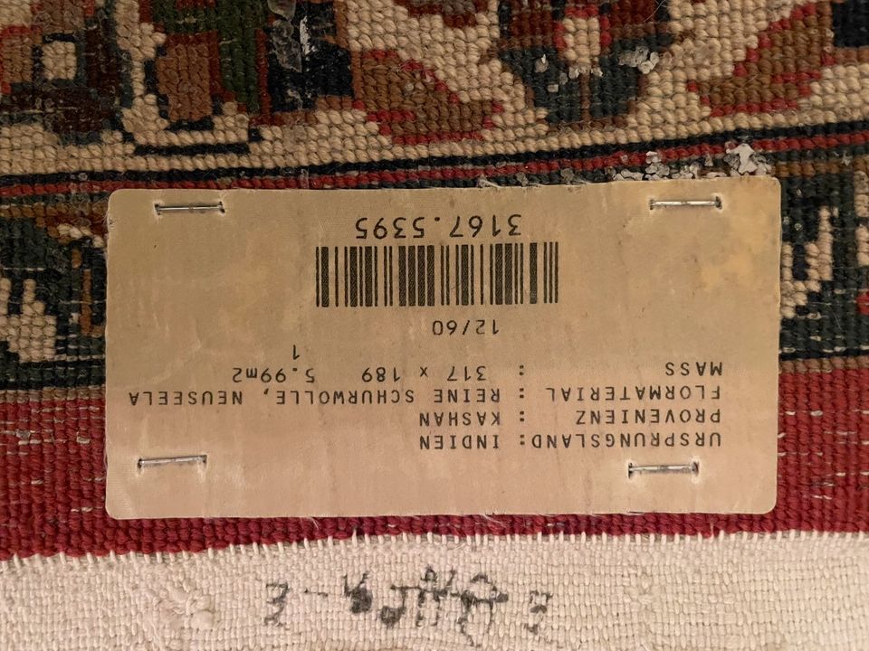 Orientteppich Indien/ Neuseelandwolle 317 x 189cm in Köln