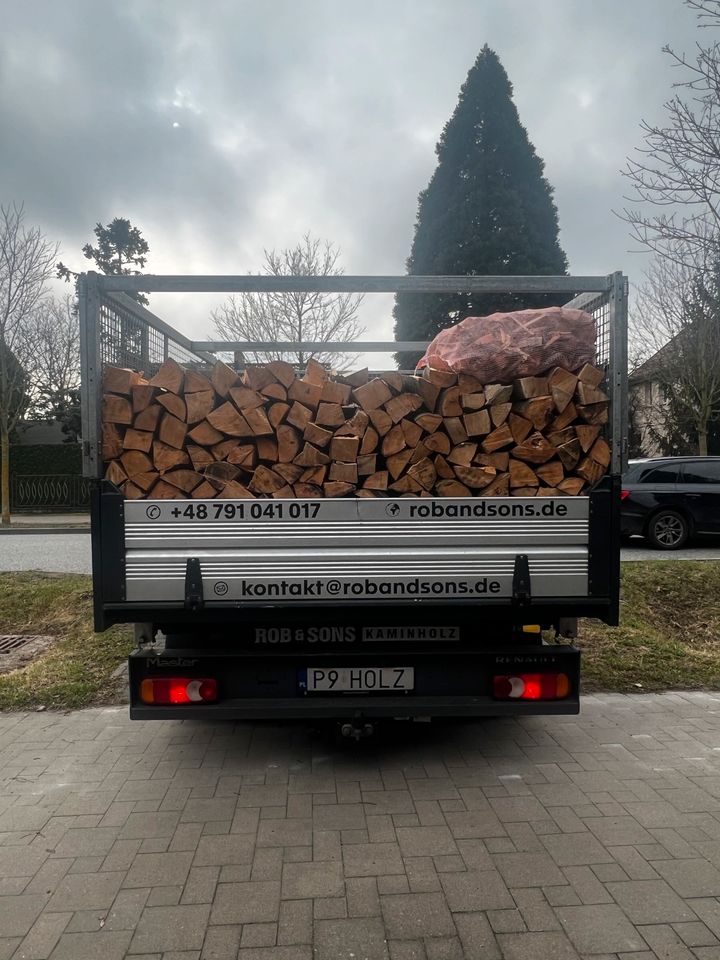 Kaminholz- Brennholz  mit Lieferung ✅ Buche, Birke, Kiefer… in Oranienburg