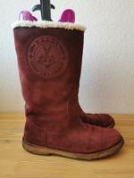 Bally Winterstiefel Fellstiefel Wildleder Gr. 42  Farbe bordeaux Baden-Württemberg - Singen Vorschau