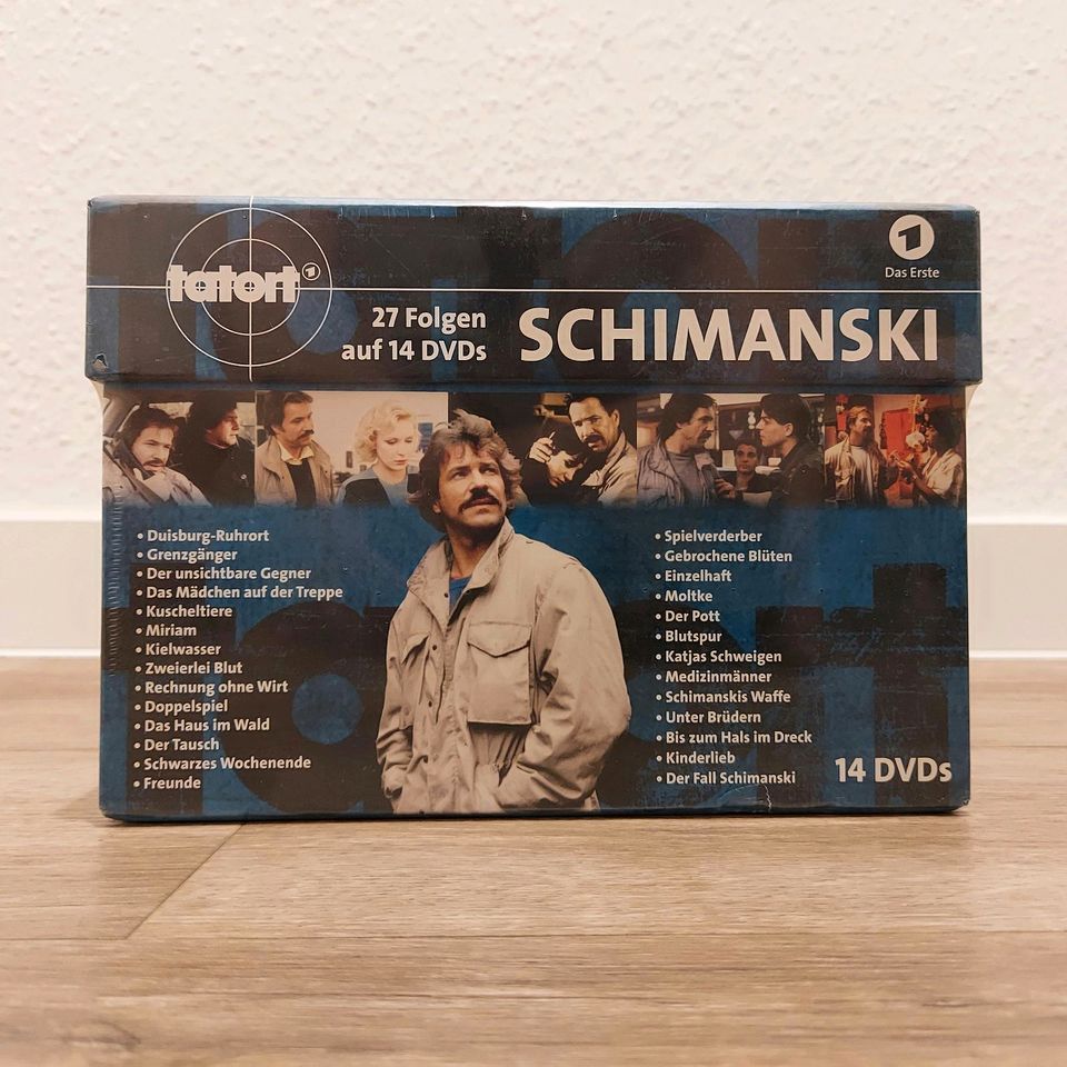NEU in Folie / Schimanski DVD Ermittlerbox / TV Serie Tatort in Berlin
