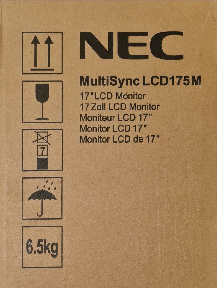 NEC LCD Monitor 17" in Hainburg