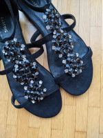 Parfois Schwarze Flache Sandalen Sandaletten 37 NEU Baden-Württemberg - Ditzingen Vorschau