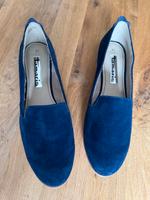 Halbschuhe, Ballerina, Blau, 41, , Wildleder, Tamaris, neu Baden-Württemberg - Ulm Vorschau