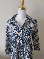 Kleid von Zara, Gr. M, blau-weiß Walle - Handelshäfen Vorschau