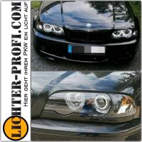 Angel Eyes Scheinwerfer schwarz für BMW 3er E46 Limo Touring Hessen - Calden Vorschau