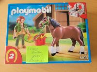 Playmobil 5108 Pferdebox und Stall mit Reiterin Pferd Nordrhein-Westfalen - Herzebrock-Clarholz Vorschau