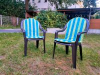 Stühle 2er Set Gartenstühle mit Sitzkissen Berlin - Dahlem Vorschau