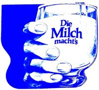 Die Milch macht´s - Aufkleber - KULT (10x10 cm) Saarbrücken-Halberg - Brebach-Fechingen Vorschau