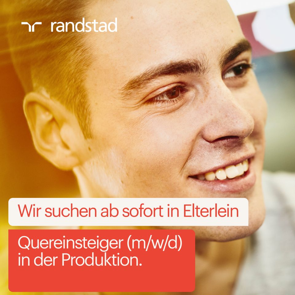 Quereinsteiger (m/w/d) in der Produktion in Elterlein