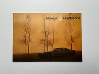 Prospekt / Brochure Maserati QuattroPorte von 1979 deutsch selten Rheinland-Pfalz - Montabaur Vorschau