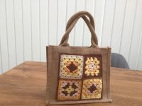 Jutetasche Granny Square Hamburg-Mitte - Finkenwerder Vorschau