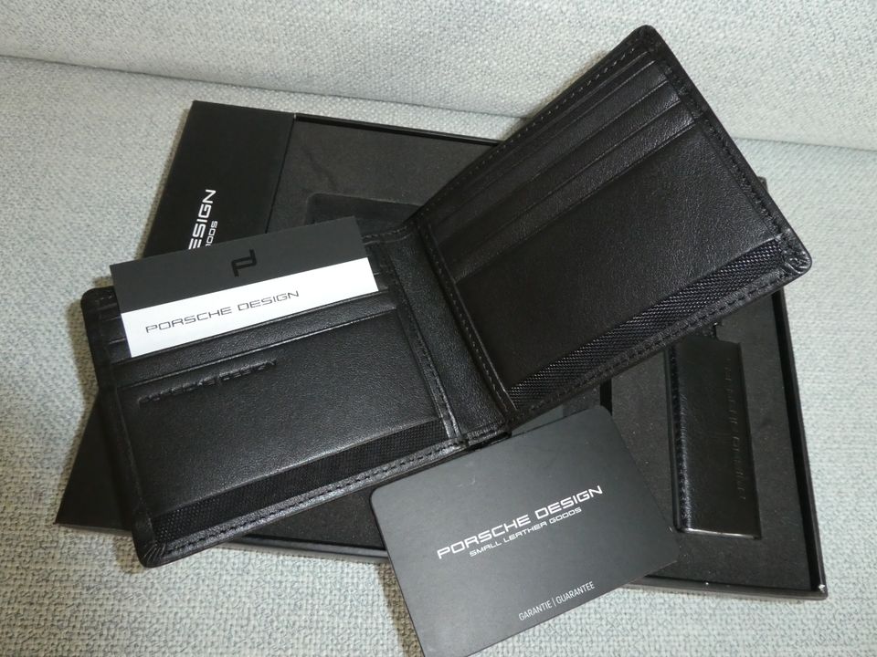 Porsche design Giftset Wallet H8 Black Neu & Ovp in St. Ingbert