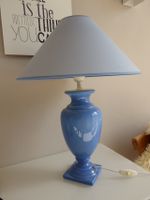 Stehlampe, Beistelllampe, Mittelblau- hellblau,  Höhe 54 cm Nordrhein-Westfalen - Altena Vorschau