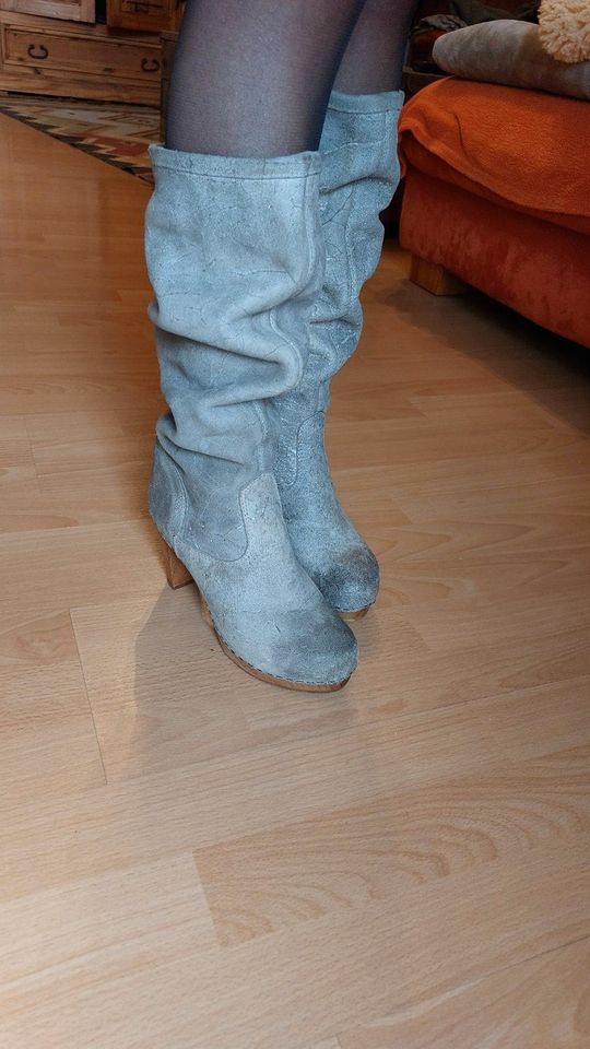 Damen Stiefel von Sanita, grau, Gr.37, Neu in Bruchsal