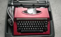 Schreibmaschine Privileg 490 electric, gebraucht Farbe rot Bayern - Burglauer Vorschau