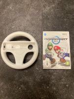 Nintendo Wii Konsolen Spiel Mario Kart mit Wheel Lenkrad Nordrhein-Westfalen - Fröndenberg (Ruhr) Vorschau