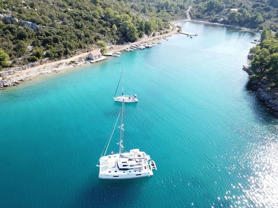 Segeln in Kroatien auf Katamaran, Mitsegeln, Törn-Segelgemeinscha in Weissach